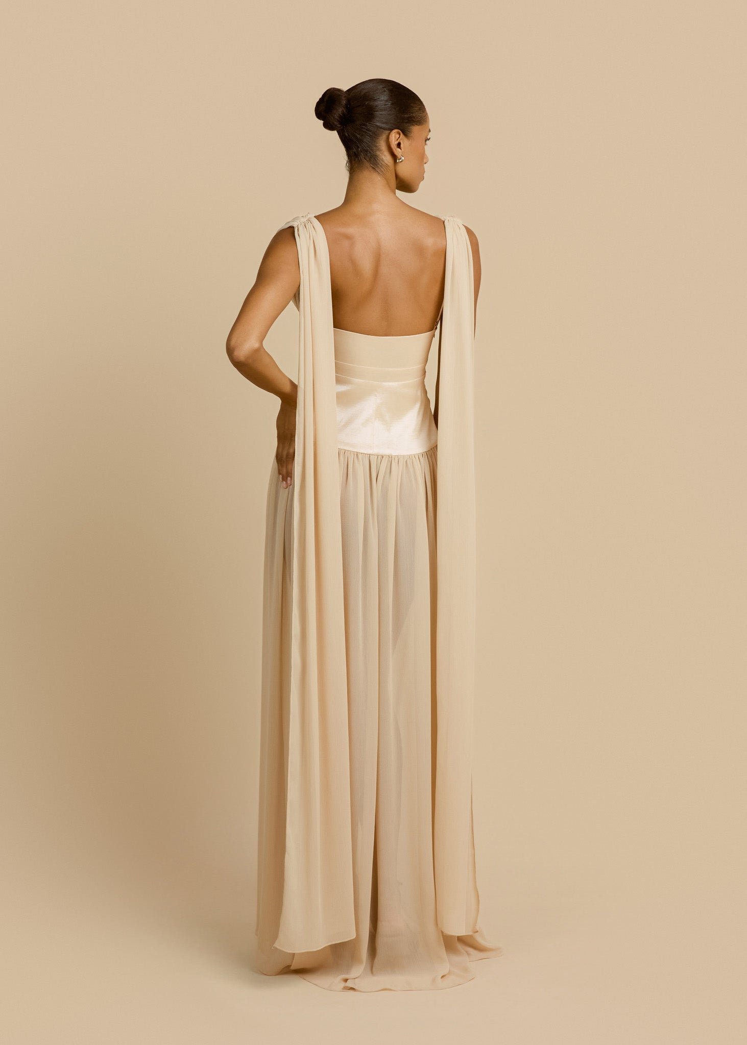 Isabella Draped Maxi