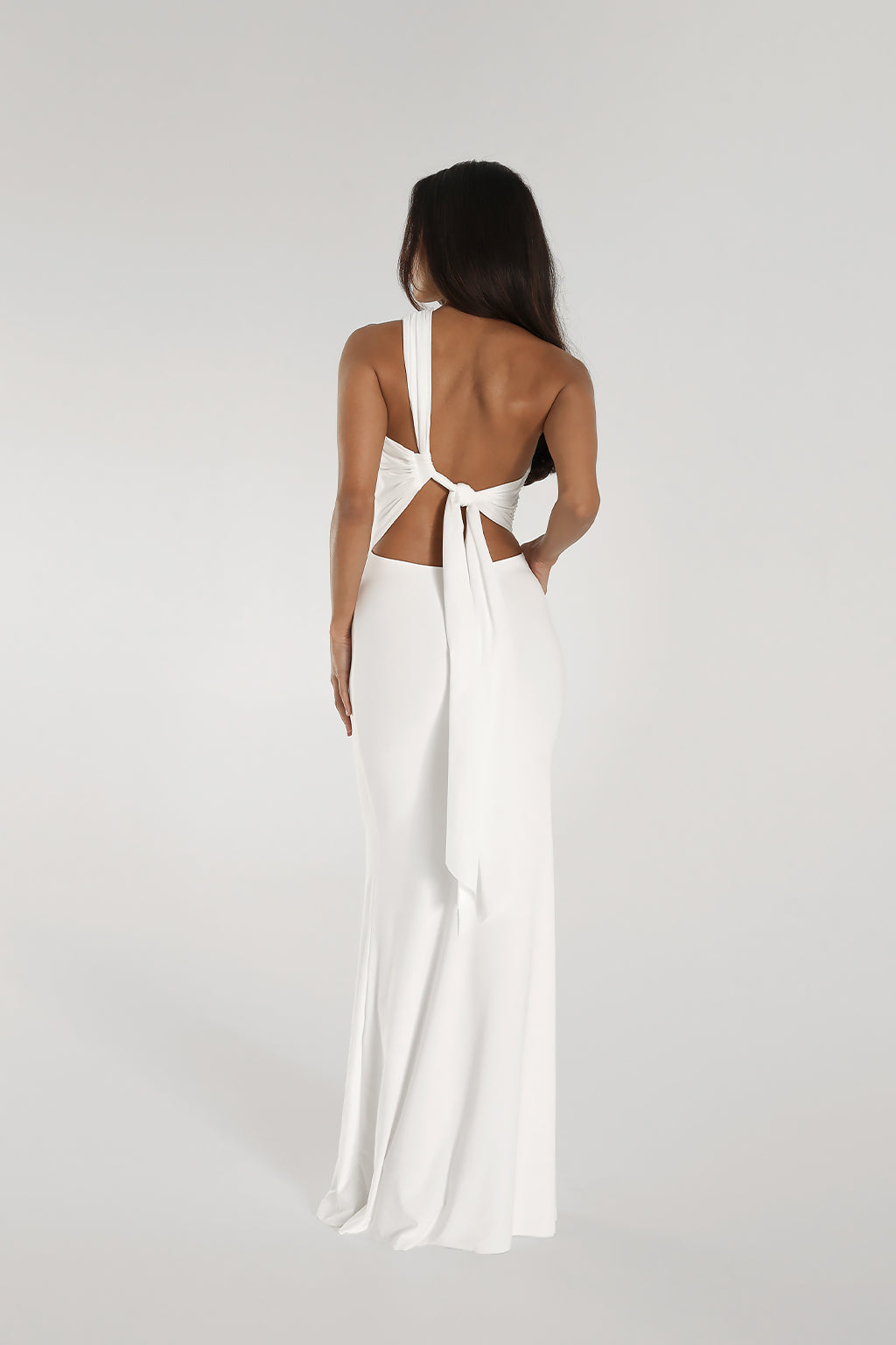 Seraya One-Shoulder Gown