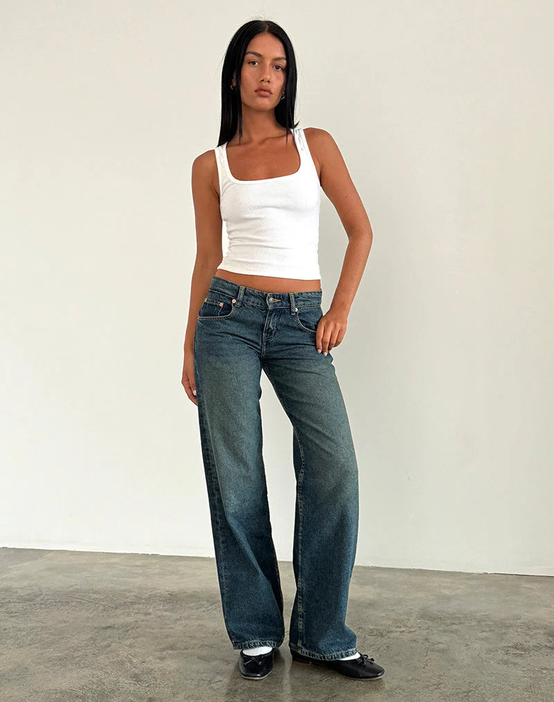 Vintage Low Rise Denim
