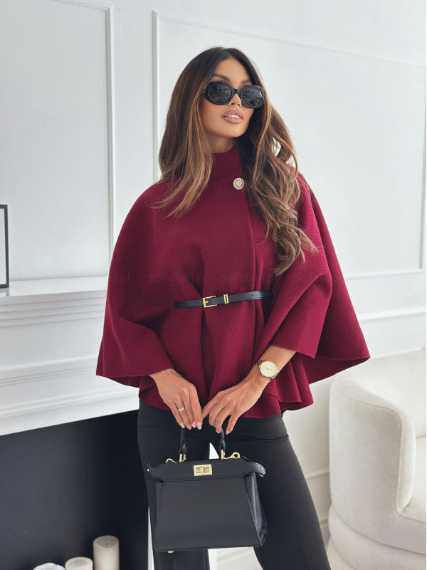 Celeste Cape Belt Coat