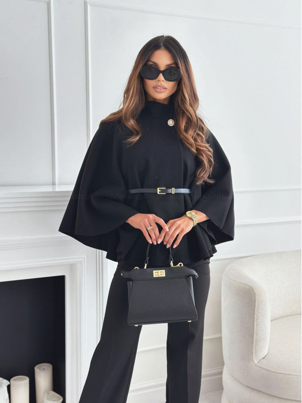 Celeste Cape Belt Coat