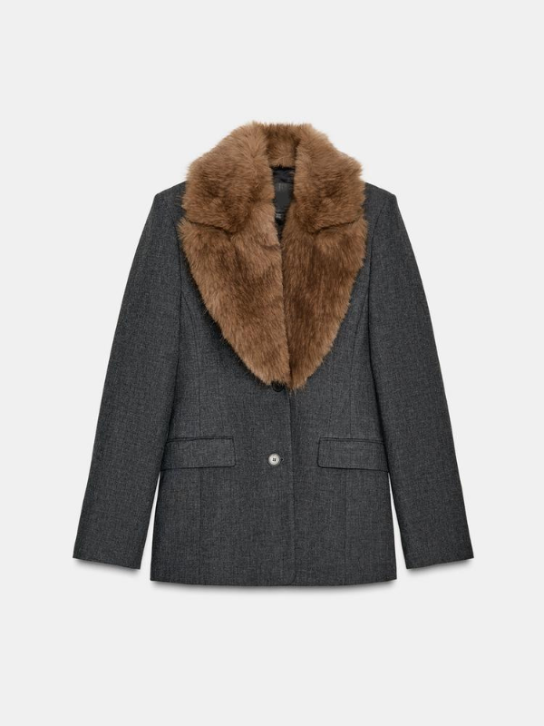Clara Fur Blazer