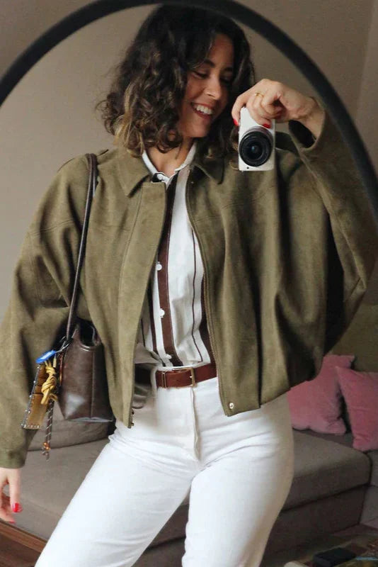 Meravant Suedine look Jacket