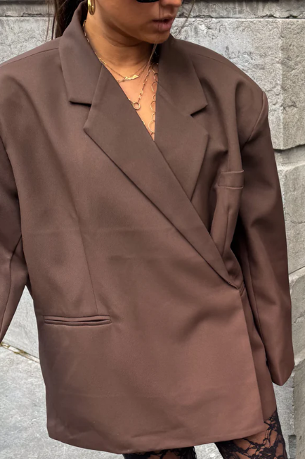 Sable Brown Blazer