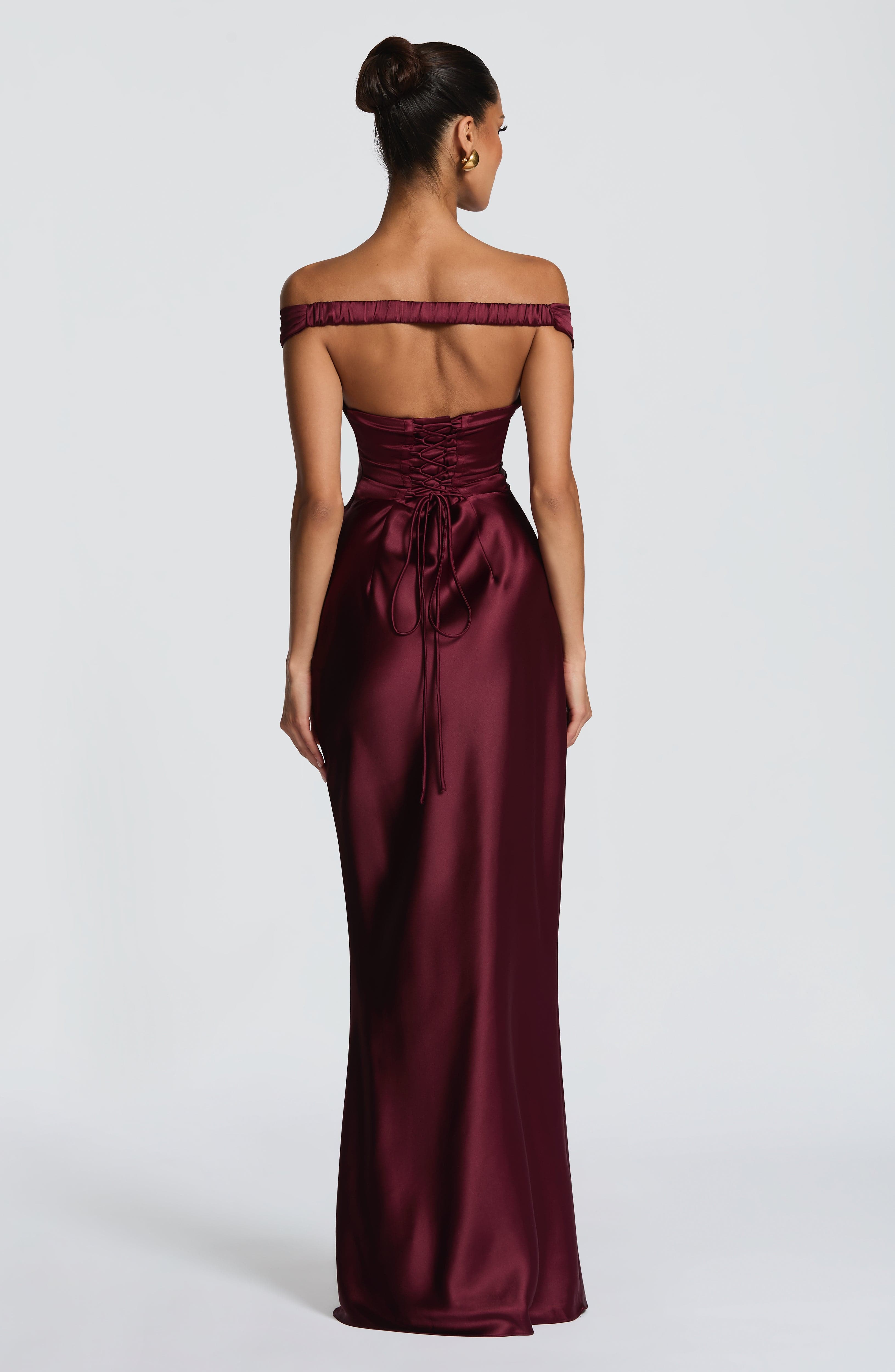 Seravine Satin Gown