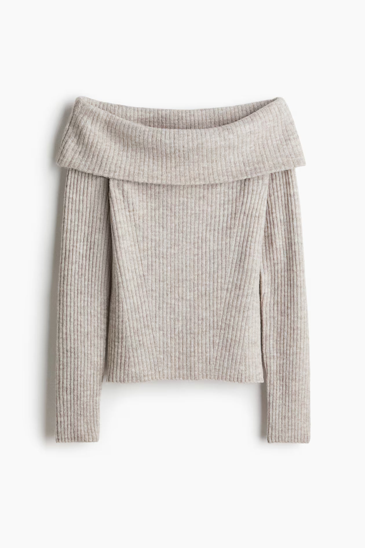 Meravant Ribbed Shoulder Top