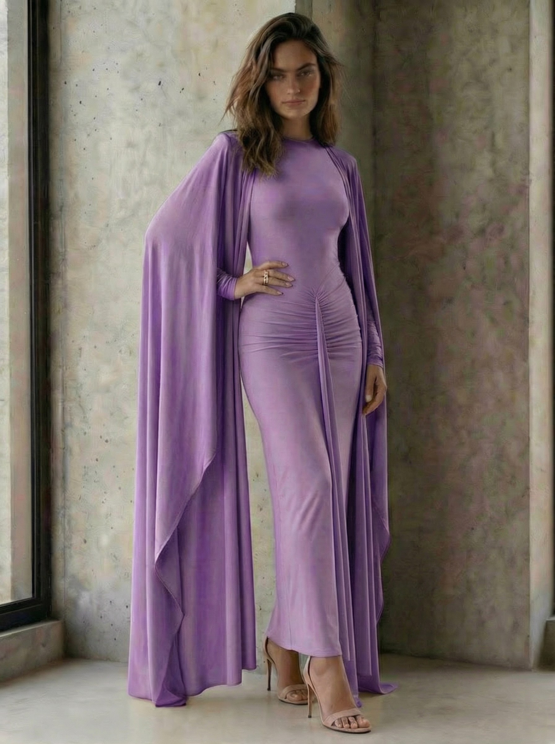 Amelia Draped Maxi