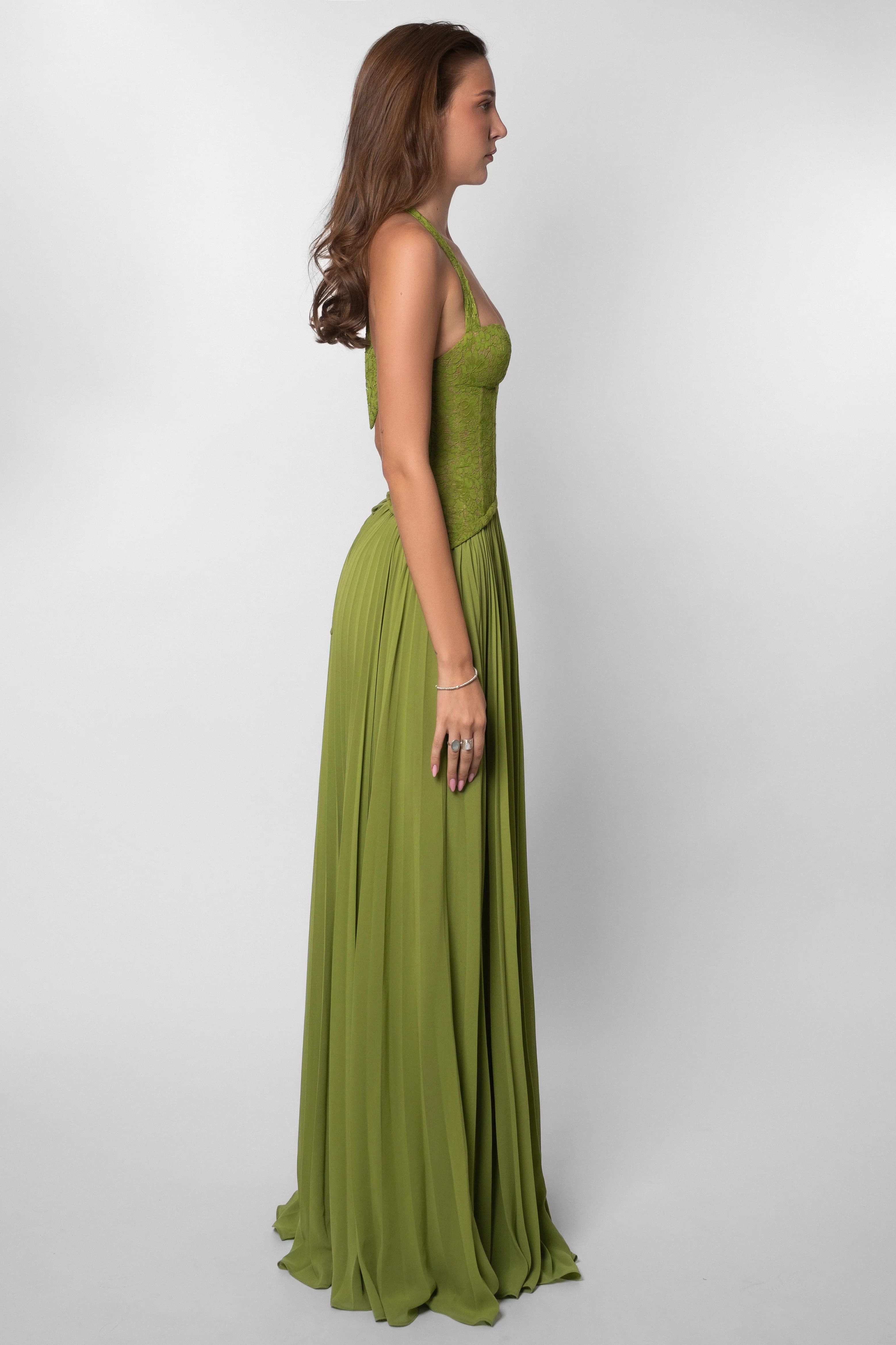 Adele Halter Maxi Dress