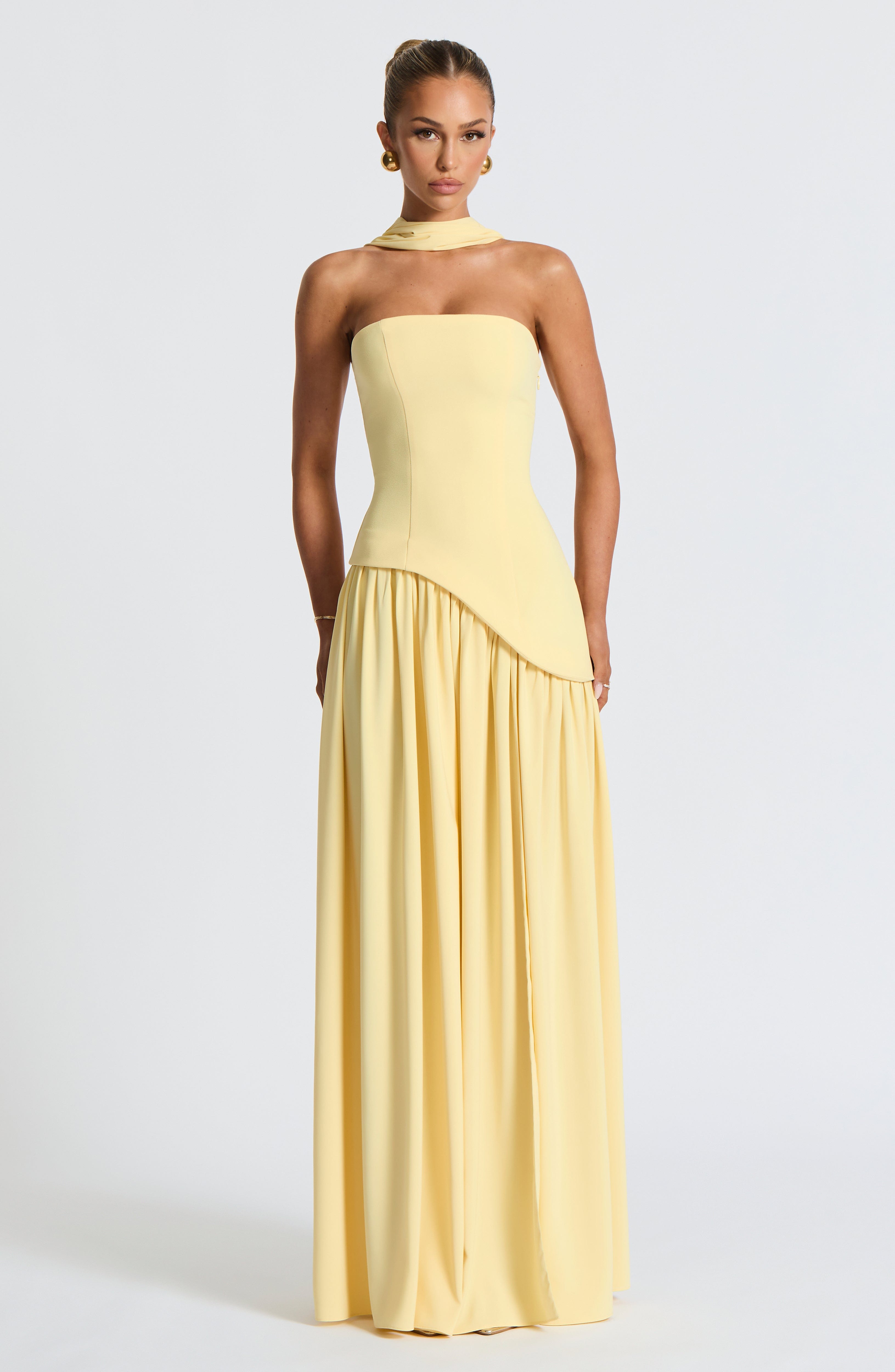 Elvaira Drape Gown