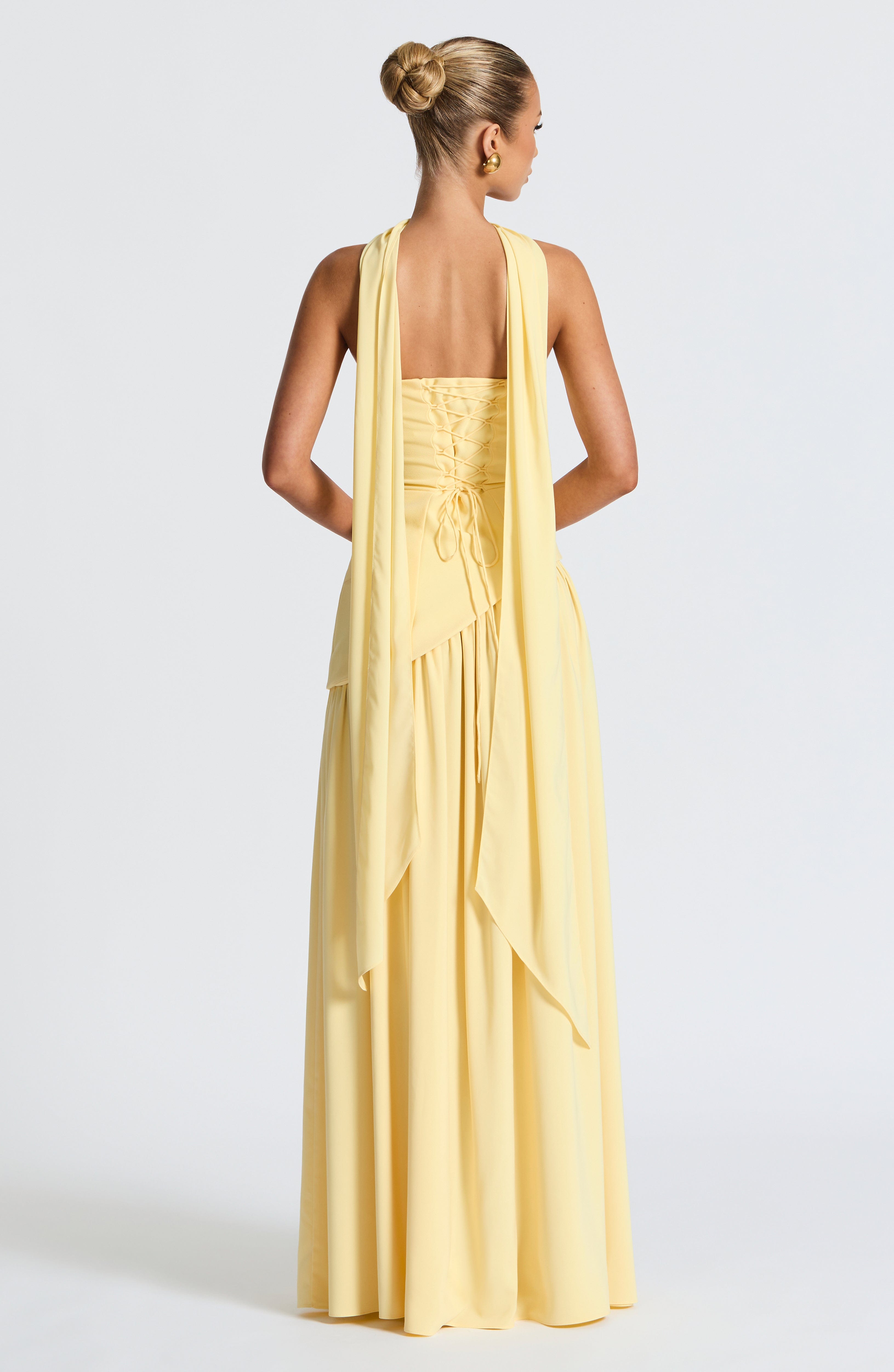 Elvaira Drape Gown