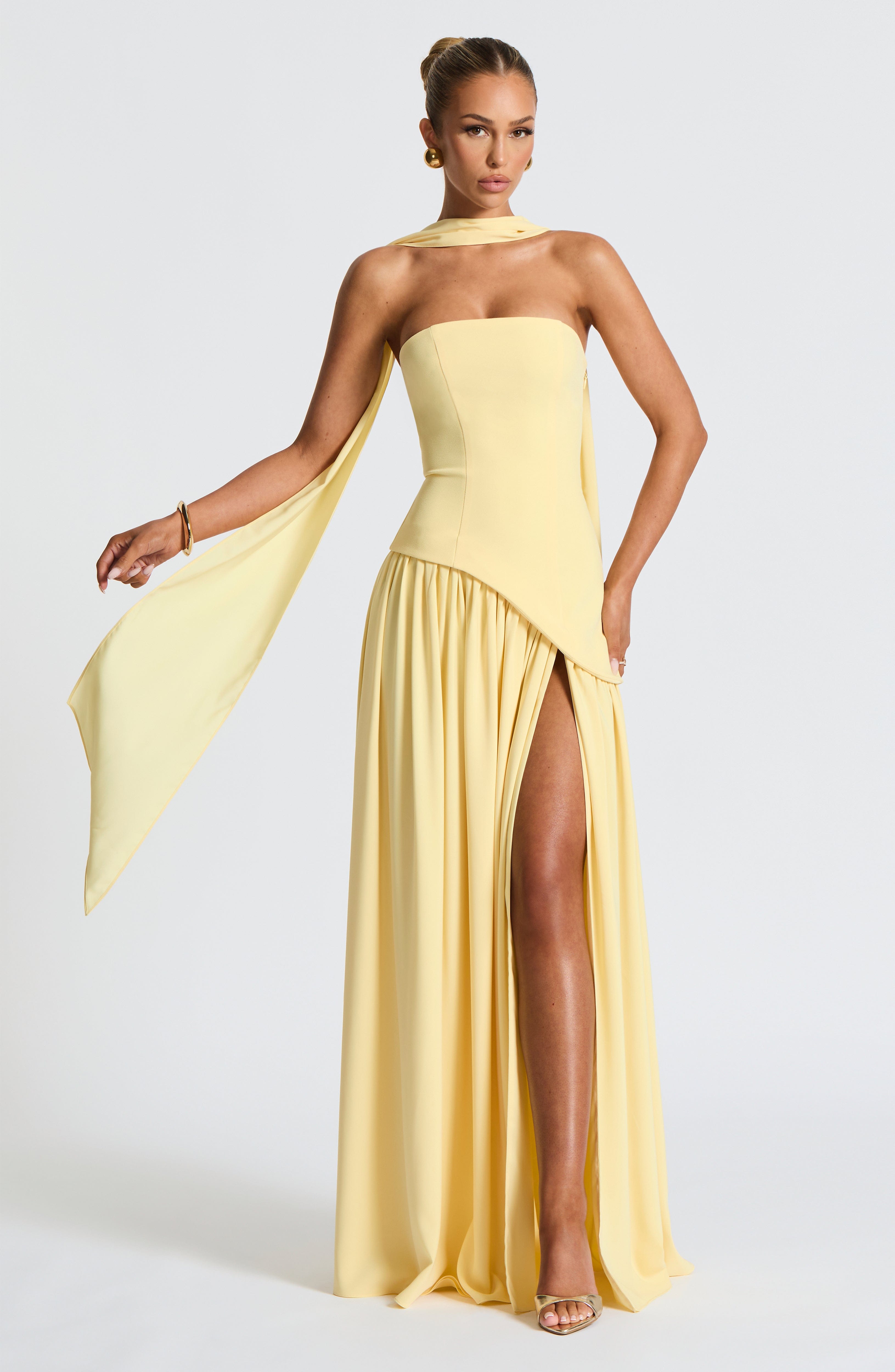 Elvaira Drape Gown