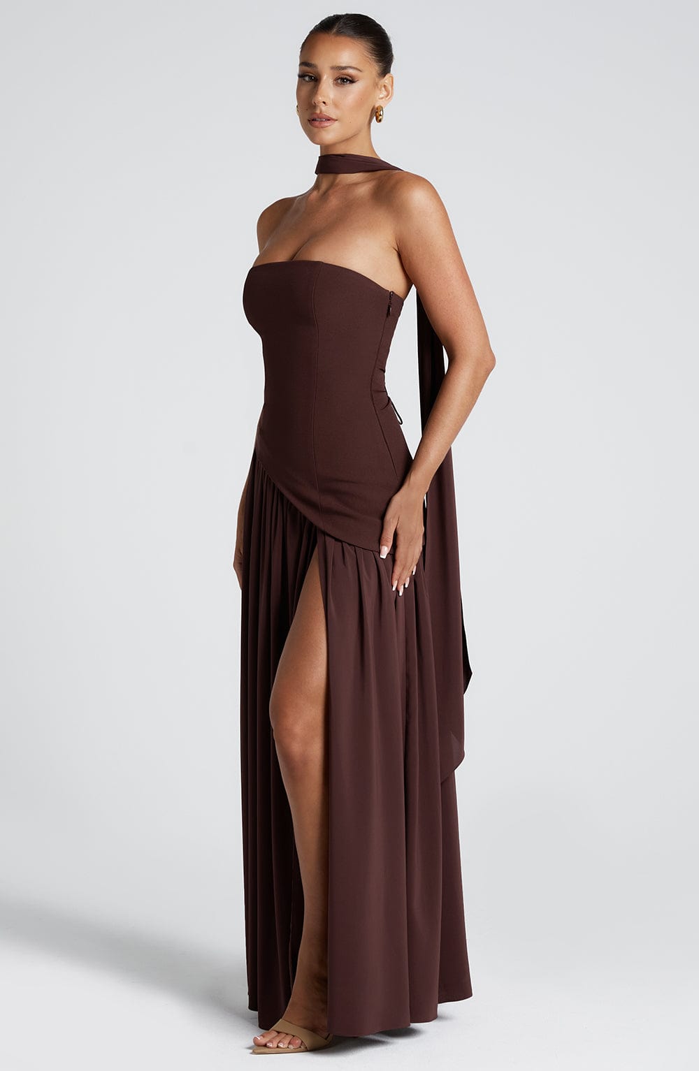 Solenne Umber Dress