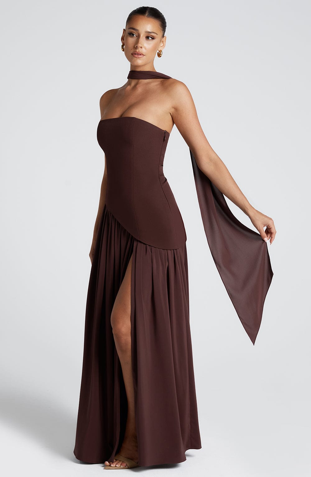 Solenne Umber Dress