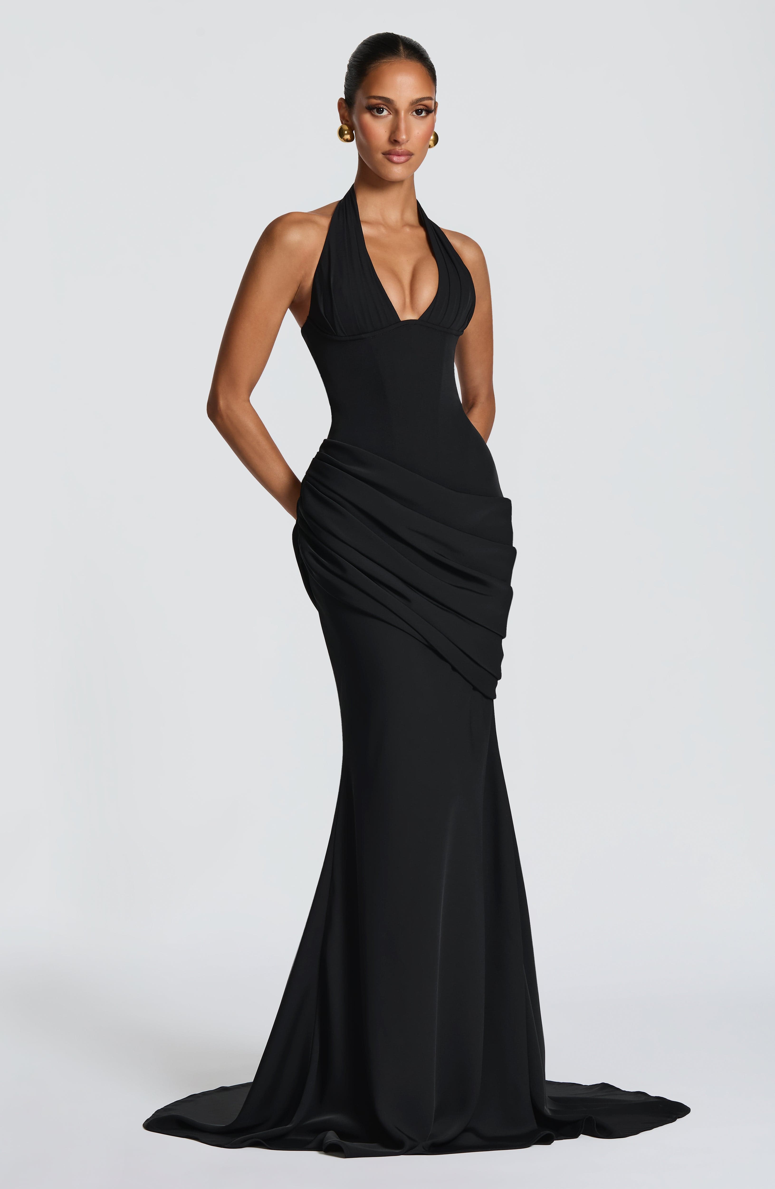 Solmira Halter Gown