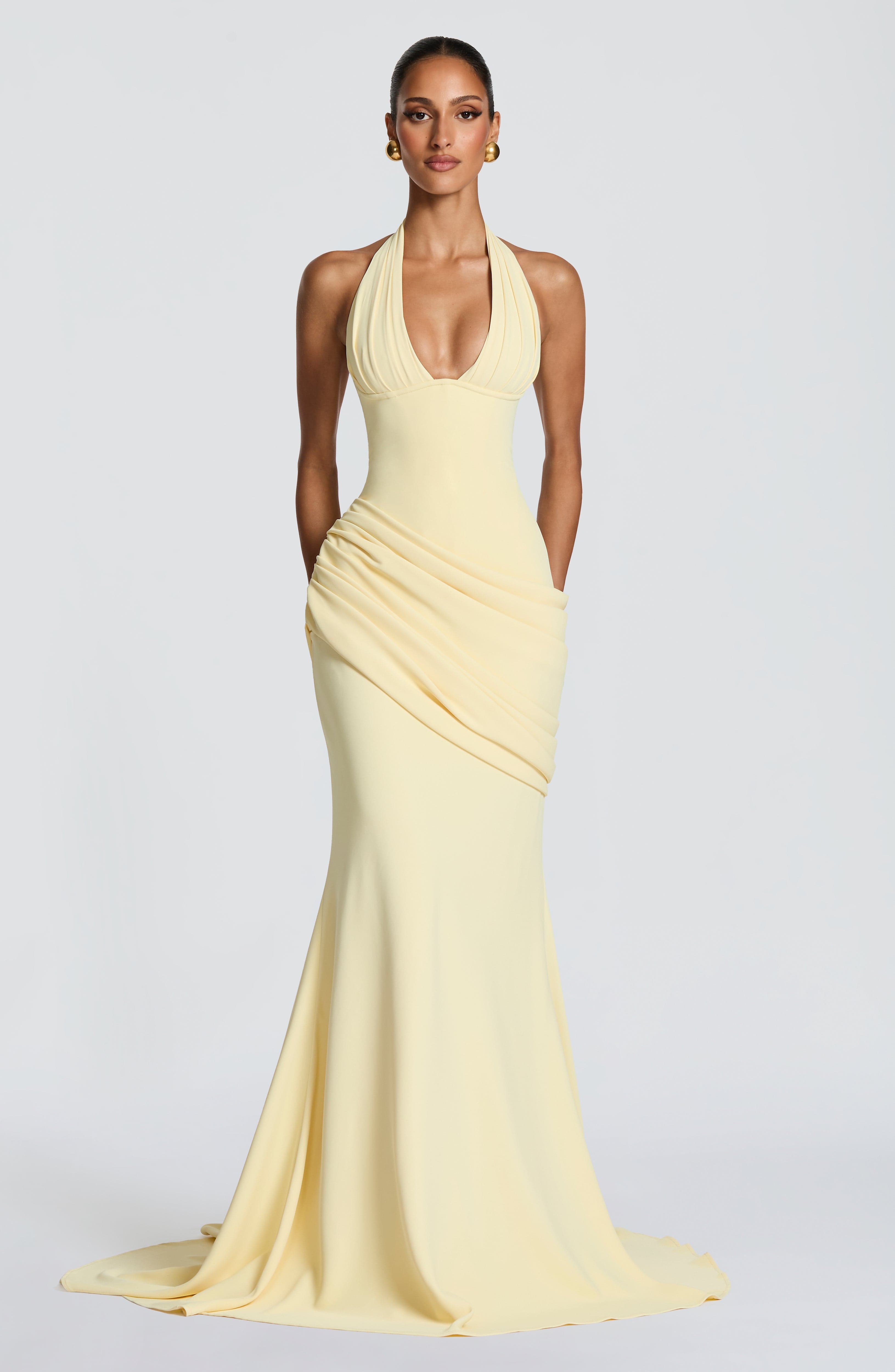 Solmira Halter Gown