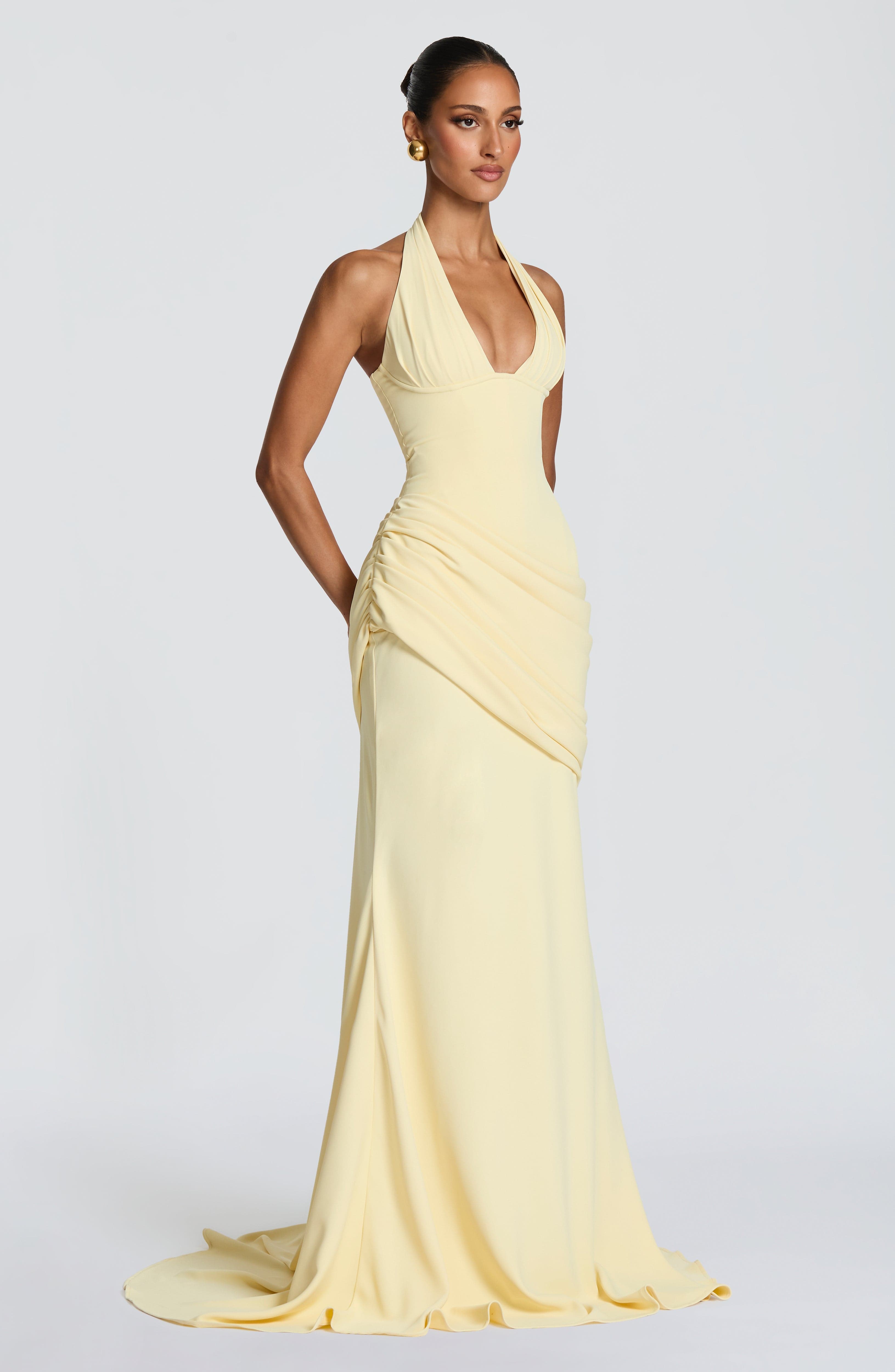 Solmira Halter Gown