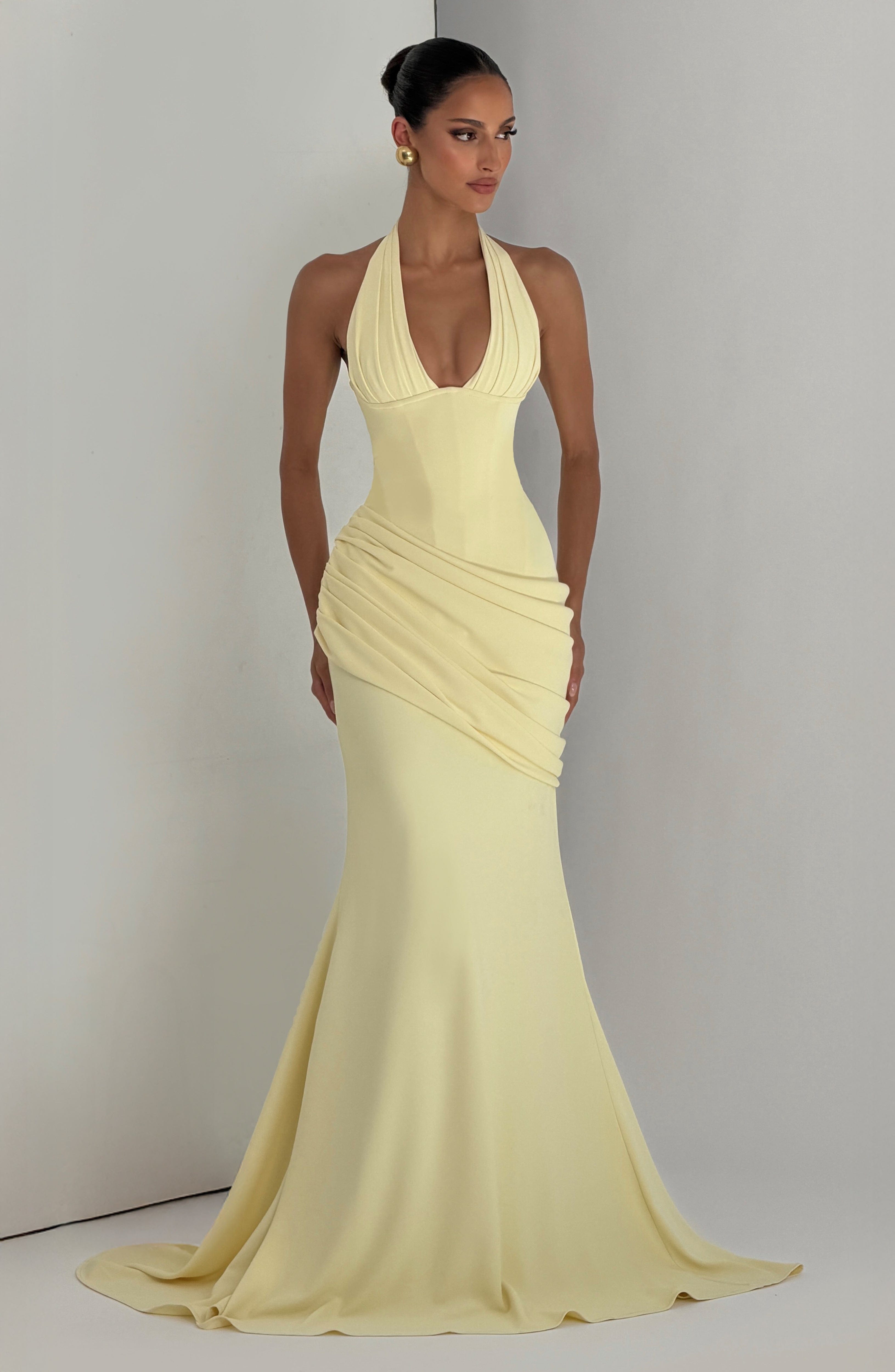Solmira Halter Gown