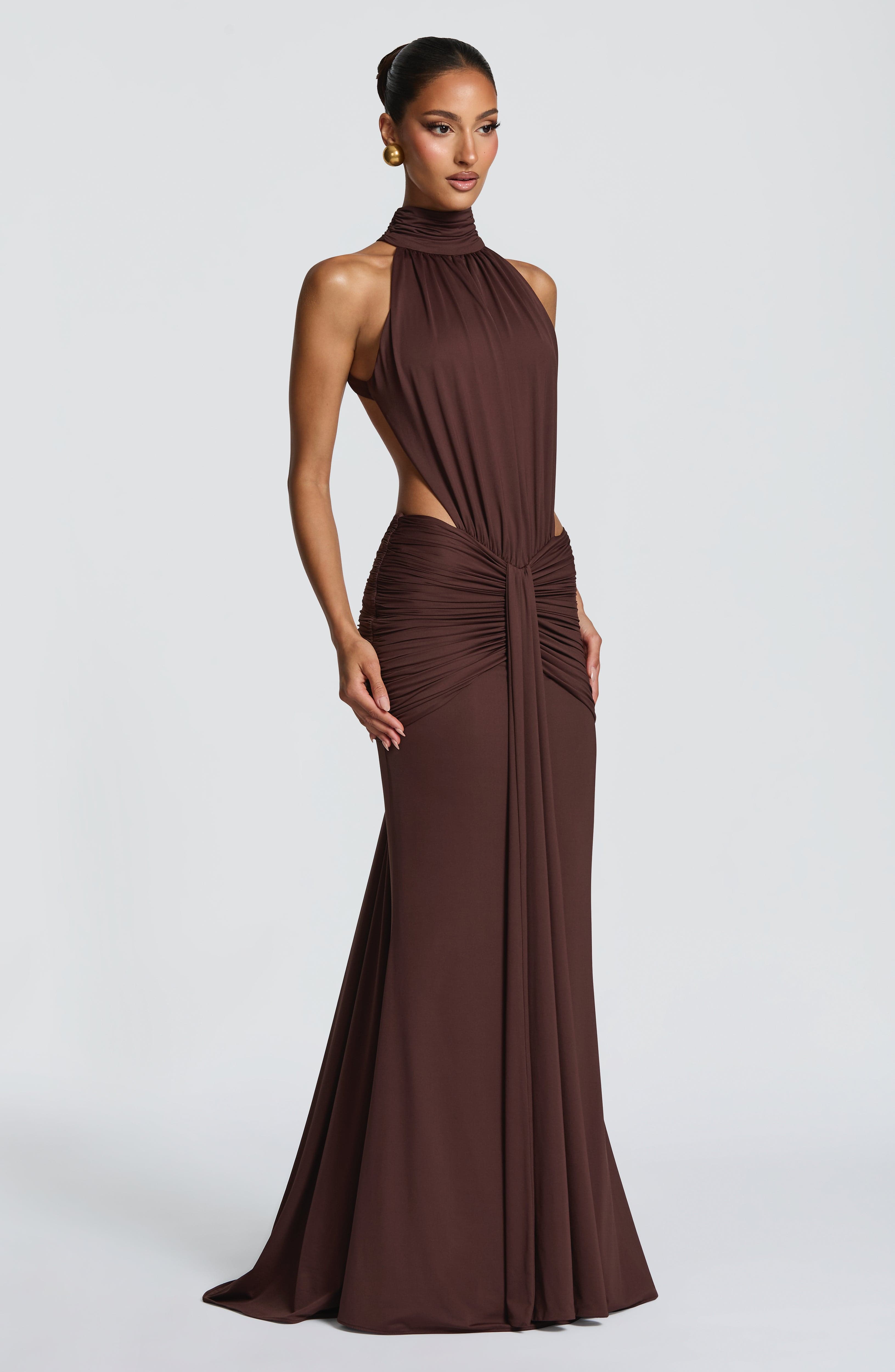 Elara Draped Maxi