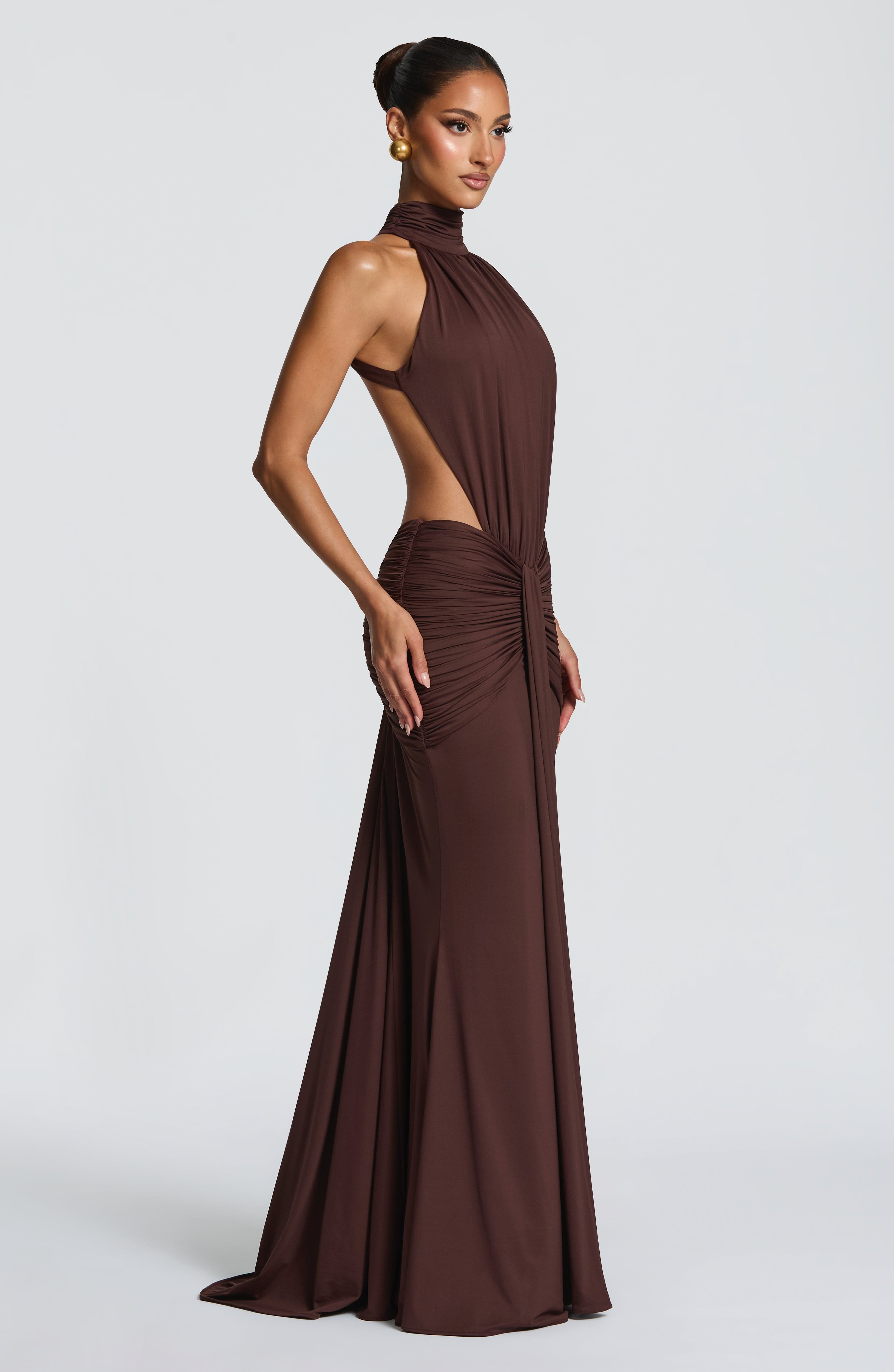 Elara Draped Maxi