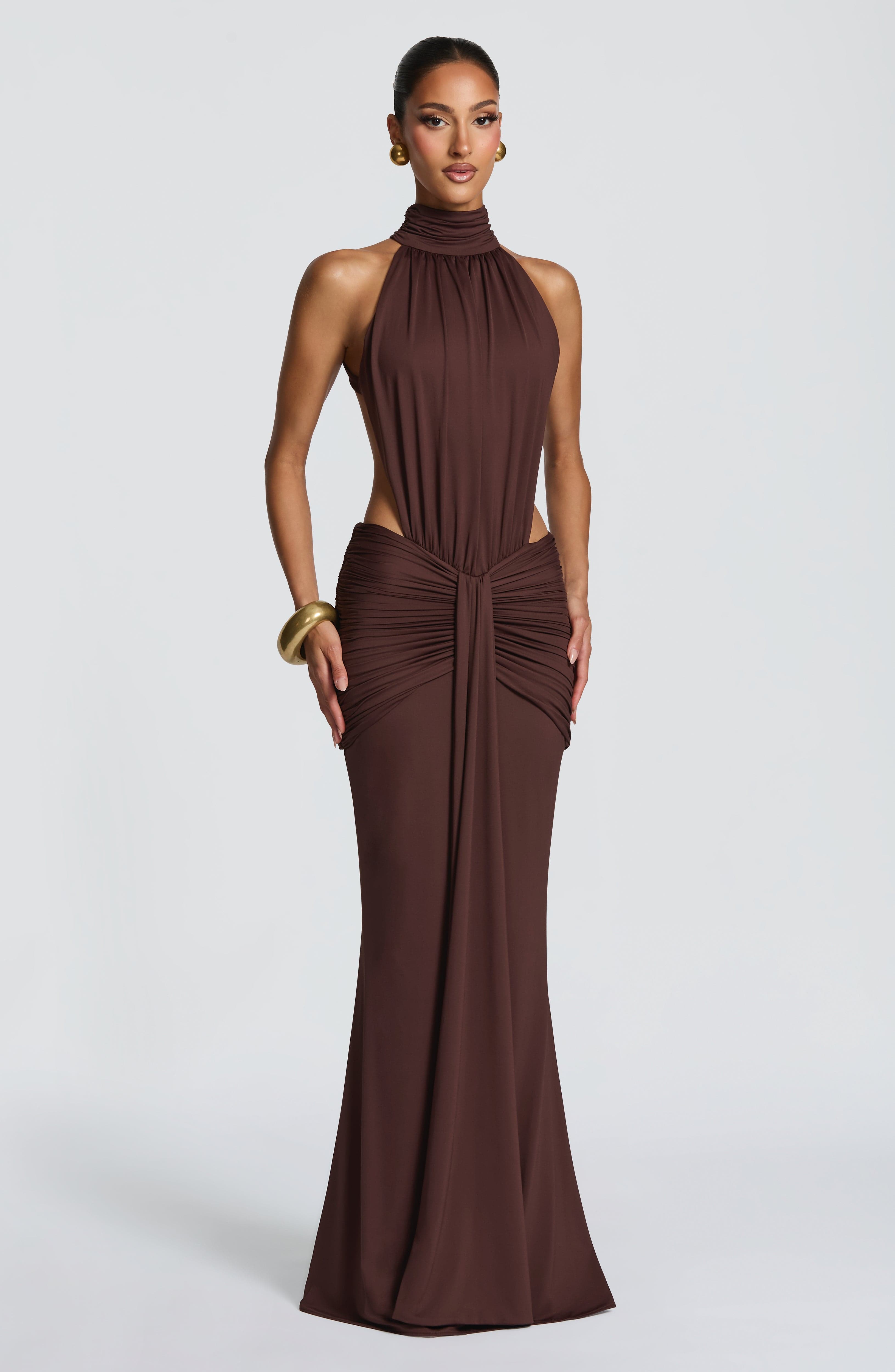 Elara Draped Maxi