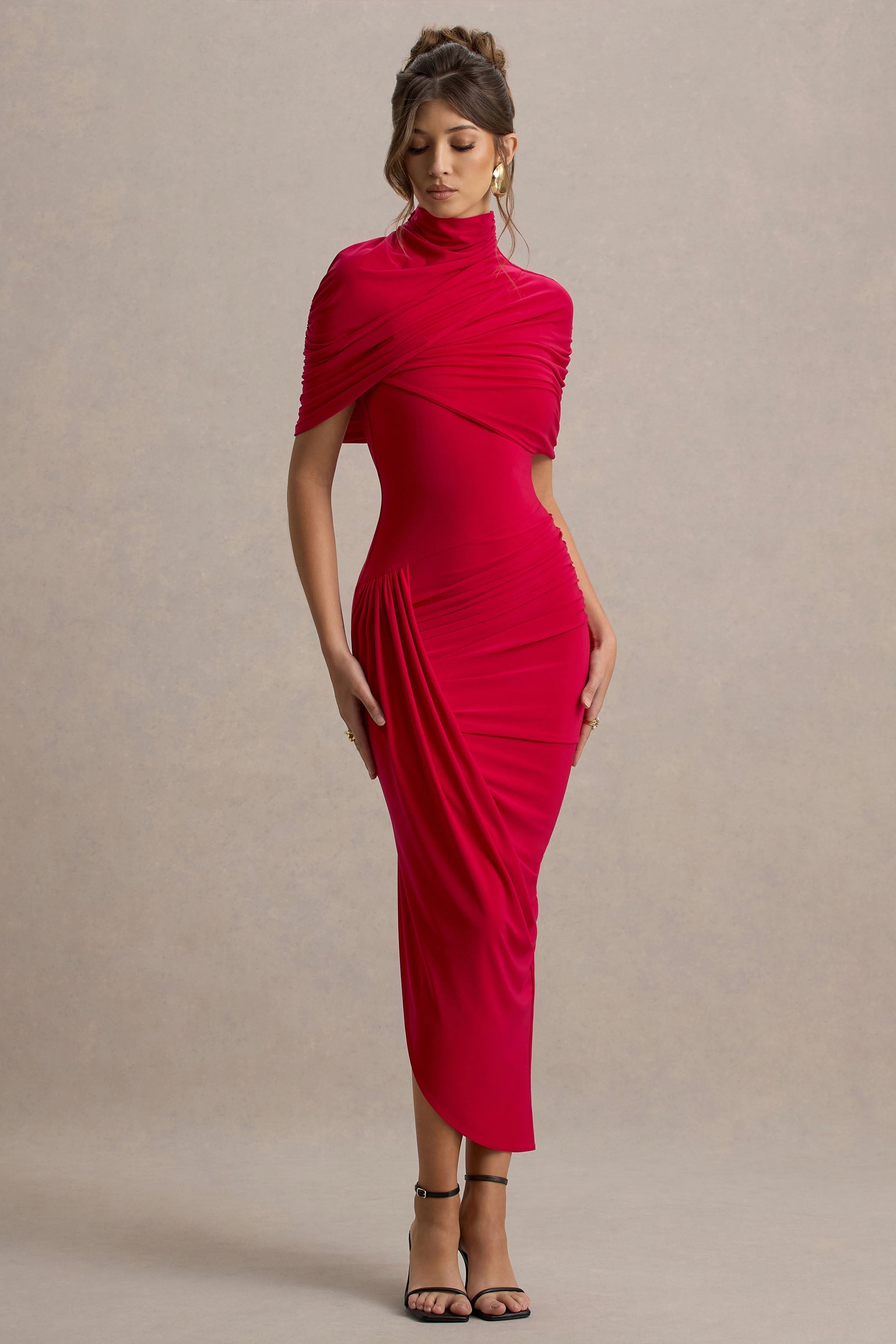 Elyndra Drape Midi